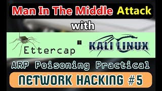 HINDI Extracting Passwords With ARP Poisoning  ManInTheMiddle Practical [upl. by Acino637]