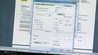 Epson Printer  How to Print TwoSided Duplex [upl. by Isabea]