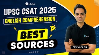 Reading Comprehension Sources amp Study Material for CSAT  How to Prepare CSAT Comprehension  EduTap [upl. by Etiragram617]