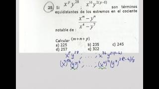 Término Central en Cocientes Notables [upl. by Resa]