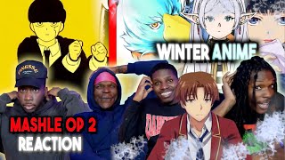 MASHLE OPENING 2 Reaction  Other Winter 2024 Openings Reaction [upl. by Giacopo]