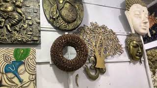 Handicraft Wall Decor in Bhubaneswar Interior Decor Items  Fiber Manufacturers [upl. by Ecinue]