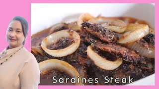 Sardines Steak  Moms Murang Ulam 001 [upl. by Yule]