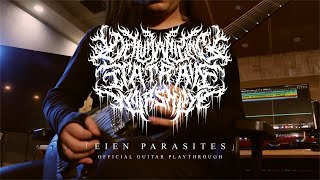 Dehumanizing Itatrain Worship  Eien Parasites OFFICIAL GUITAR PLAYTHROUGH [upl. by Naginnarb]