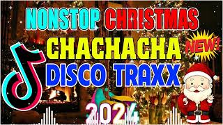 NONSTOP CHRISTMAS SONGS MEDLEY DISCO TRAXX 20232024⛄NEW CHACHA TIKTOK CHRISTMAS DISCO REMIX 2024🎄 [upl. by Manuela]