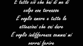 Tiziano Ferro  Ti scatterò una foto lyrics [upl. by Assilram]