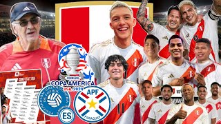 CONFIRMADO PRE LISTA de CONVOCADOS de SELECCIÓN PERUANA vs PARAGUAY EL SALVADOR y COPA AMERICA 2024 [upl. by Beore]