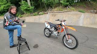 2002 KTM 520 MXC WORLD CLASS HOLESHOT BIG BORE [upl. by Ayerhs]