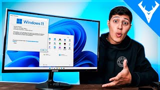 VEJA INSTALEI O NOVO WINDOWS 11 PRO tá tudo muito Diferente [upl. by Lenci]