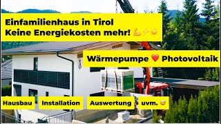 Photovoltaik amp Wärmepumpe Einfamilienhaus ohne Energiekosten [upl. by Ylloj]