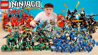 I Opened 150 NINJAGO MINIFIGURE Packs… [upl. by Tann]