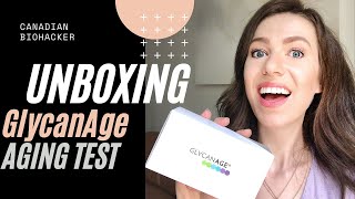 UNBOXING GlycanAge Biological Age Test [upl. by Filler179]