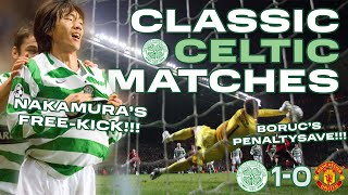 Classic Celtic Matches  Celtic 10 Manchester United  UEFA Champions League 21112006 [upl. by Zitella]