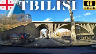 【4K】Driving In Tbilisi  Kingdom Of Georgia 🇬🇪 [upl. by Itnuahsa859]