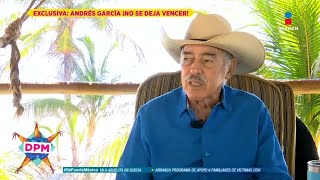 ¡Andrés García no se deja vencer por sus dolores de fibromialgia  De Primera Mano [upl. by Yrac]