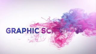 Graphic School Intro  Smoke Text Effects  After Effects cc [upl. by Salene]