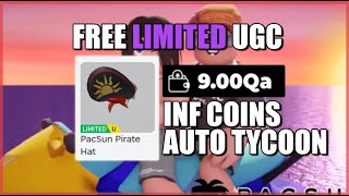 FREE LIMITEDS Pacsun Los Angeles Tycoon Script Hack • Infinite Coins • Auto Tycoon [upl. by Palermo]