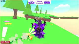 Roblox Adopt Me  GARDEN OBBY EVENT My First Attempt to Complete this obby [upl. by Dorcia]