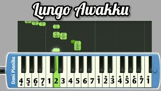 Lungo Awakku Sing Kudu Lungo  Cidro 2  Not pianika [upl. by Artema]