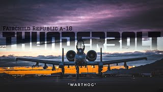 Fairchild Republic  A10 Thunderbolt II Warthog In Action [upl. by Greiner]