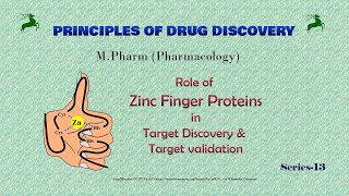 Role of Zinc finger proteins in Target discovery and validation  Series 13 [upl. by Ahsote99]