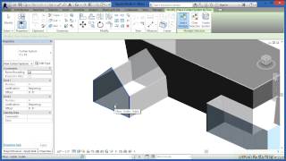 Advanced Revit Architecture 2014 Tutorial  Applying Walls To The Mass [upl. by Ardnuaek998]