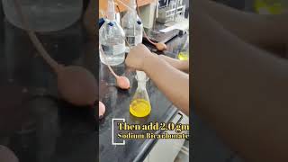 Standardization of sodium thiosulfate in just 2 minutes chemistry science iodometric titration [upl. by Assened]