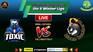 Recap and Highlights  Toxic Bloem vs Bloem Bombers  Bloemfontein  LMS Cricket  8092024 [upl. by Lenhard]