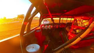 Jake Drewett Modified sedan Heat 2 Vic title In Car Footage throwback [upl. by Adlin]