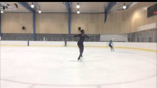 Spinning at the new Streatham Ice Rink [upl. by Llenrep159]