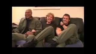 Stargate SG1 funny momentsbehind the scene [upl. by Roxana271]