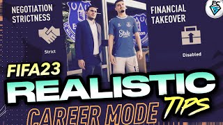 How to Keep Your Career Mode Realistic FIFA 23 [upl. by Lesh]