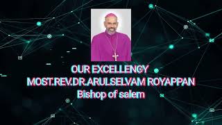 MostRevDrArulselvam RayappanBishop of salemwelcome speechDiamond Jubilee Inauguration251024 [upl. by Belita]