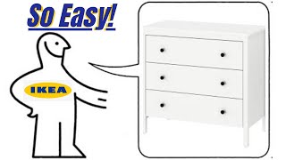 How to build the IKEA Koppang dresser [upl. by Waddington]