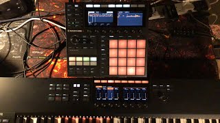 How To Set Up The Maschine With The Komplete Kontrol S61S49 Keys  No Computer Required [upl. by Nielson]