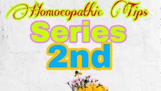 Homoeopathic Tips A to Z Series 2nd [upl. by Laemsi]