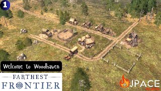 Welcome to Woodhaven  Farthest Frontier EP 1 [upl. by Eisle96]