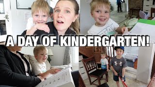 A KINDERGARTEN MORNING  HOMESCHOOL DAY IN THE LIFE [upl. by Ellenehc]