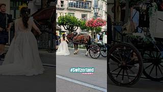 Interlaken switzerland interlaken wedding travel viralvideo luxury viralshorts happiness X [upl. by Ardnauqal]