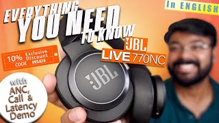 JBL Live 770NC Headphones  An Honest Review [upl. by Chicoine844]