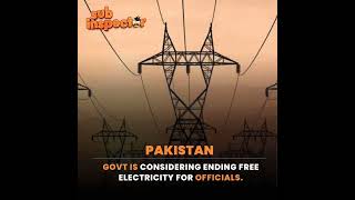 Ending Free Electricity for Officials  news  ytshorts  subinspectornews  breakingnews [upl. by Ynnor]