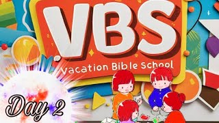 Day 2  VBS  Vacational Bible School  KG sec2  Hermon Prayer House Nrpm  Hebron HYD [upl. by Ataymik]