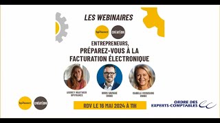 Entrepreneurs préparezvous à la facturation électronique [upl. by Notsuj]