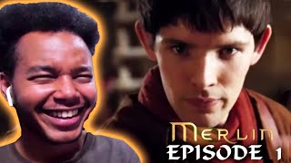 Merlin Season 1 Episode 1 quotThe Dragons Callquot REACTION [upl. by Drannek745]