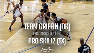 Team Griffin OK v Pro Skillz Elite TX  Nike EYBL 4  2024 15u Basketball [upl. by Wennerholn]