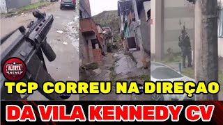 CORRERAM PARA PERTO DA VILA KENNEDY E ENTRARAM NO METAL [upl. by Oratnek]