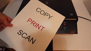 How To Copy Print Scan With Canon TS5051 amp TS5053 Allinone Printer [upl. by Carlick]