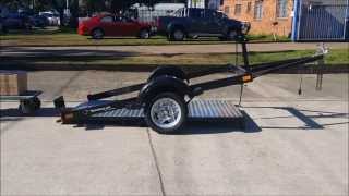 Easy loader Utility Trailer  Ramplessnet [upl. by Marwin]