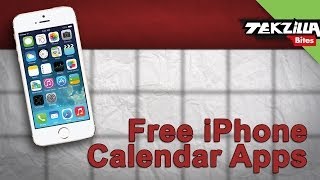 3 Awesome Free iPhone Calendar Apps [upl. by Damiani]