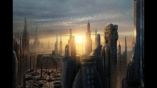 Star Wars Episode I  The Phantom Menace Planet Coruscant 4K ULTRA HD [upl. by Garold]